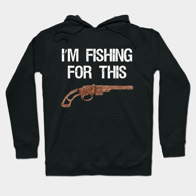 Magnet Fishing Treasure Hunter Hoodie by WildZeal